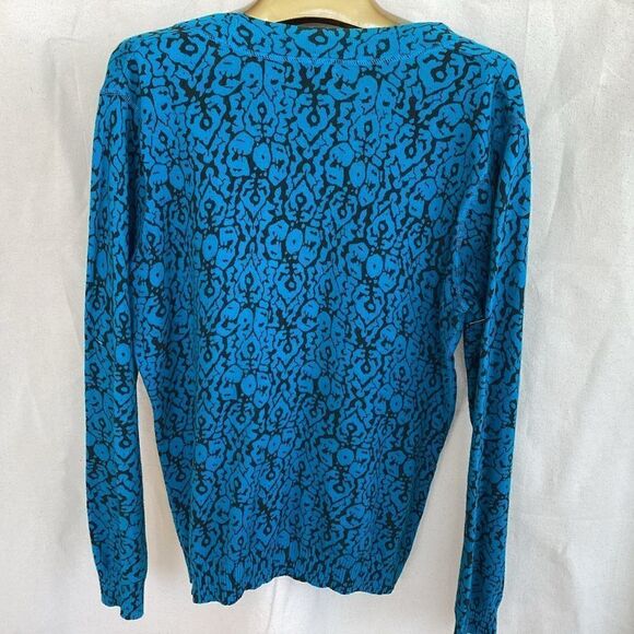 Tabi medium long sleeve women’s cardigan blue - Picture 2 of 6